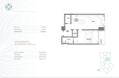 Apartment - 1 Bedroom - 1 Bathroom for sale in Bahrain Bay - Capital Governorate