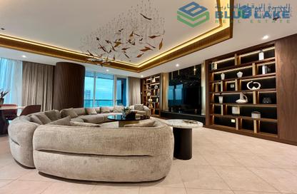 Apartment - 4 Bedrooms - 6 Bathrooms for rent in Bahrain Financial Harbour - Manama - Capital Governorate