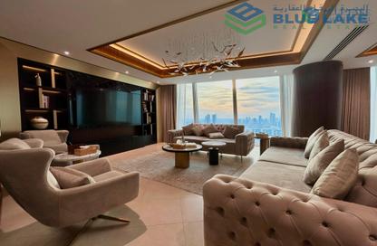 Apartment - 4 Bedrooms - 6 Bathrooms for rent in Bahrain Financial Harbour - Manama - Capital Governorate