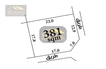 أرض - استوديو للبيع في كرزكان - المحافظة الشمالية