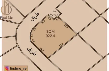 أرض - استوديو للبيع في أمواج - المحرق