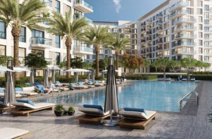 Apartment - Studio - 1 Bathroom for rent in Marassi Al Bahrain - Diyar Al Muharraq - Muharraq Governorate