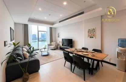 Apartment - 2 Bedrooms - 3 Bathrooms for rent in Reef Island - Capital Governorate Apartment - 2 Bedrooms - 3 Bathrooms for rent in Reef Island - Capital Governorate