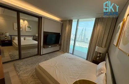 Apartment - 1 Bedroom - 1 Bathroom for rent in Bahrain Bay - Capital Governorate