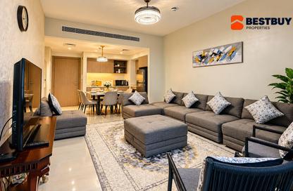 Apartment - 1 - 1 for rent in Marassi Al Bahrain - Diyar Al Muharraq - Muharraq Governorate