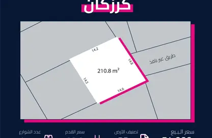 أرض - استوديو للبيع في كرزكان - المحافظة الشمالية