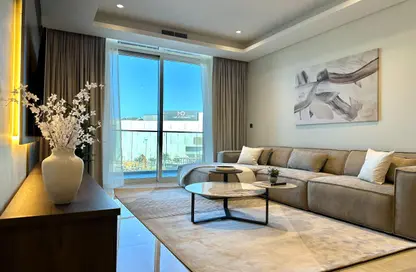 Apartment - 1 Bedroom - 2 Bathrooms for rent in Canal View - Dilmunia Island - Muharraq Governorate