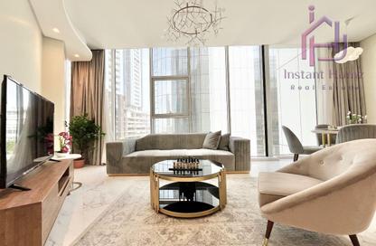 Apartment - 1 Bedroom - 1 Bathroom for rent in Bahrain Bay - Capital Governorate Apartment - 1 Bedroom - 1 Bathroom for rent in Bahrain Bay - Capital Governorate
