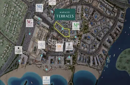 Apartment - Studio for sale in Marassi Al Bahrain - Diyar Al Muharraq - Muharraq Governorate