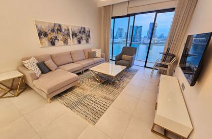 Apartment - 1 Bedroom - 2 Bathrooms for rent in Reef Island - Capital Governorate Apartment - 1 Bedroom - 2 Bathrooms for rent in Reef Island - Capital Governorate