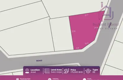 Land - Studio for sale in Arad - Muharraq Governorate