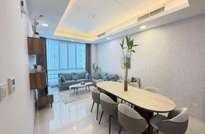 Apartment - 2 Bedrooms - 3 Bathrooms for rent in Al Juffair - Capital Governorate Apartment - 2 Bedrooms - 3 Bathrooms for rent in Al Juffair - Capital Governorate