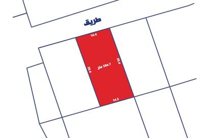 أرض - استوديو للبيع في العكر - المحافظة الوسطى
