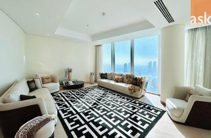 Penthouse - 5 Bedrooms - 6 Bathrooms for rent in Bahrain Financial Harbour - Manama - Capital Governorate