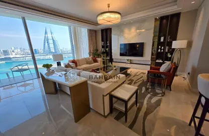 Apartment - 3 Bedrooms - 5 Bathrooms for rent in Bahrain Bay - Capital Governorate