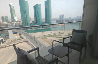 Apartment - 1 Bedroom - 2 Bathrooms for rent in Bahrain Bay - Capital Governorate