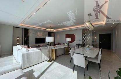 Apartment - 3 Bedrooms - 4 Bathrooms for rent in Bahrain Bay - Capital Governorate Apartment - 3 Bedrooms - 4 Bathrooms for rent in Bahrain Bay - Capital Governorate