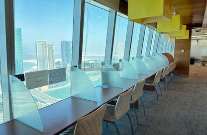 Office Space - Studio - 2 Bathrooms for rent in Bahrain Financial Harbour - Manama - Capital Governorate