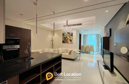 شقة - غرفة نوم - 2 حمامات للايجار في شارع أمواج - أمواج - المحرق