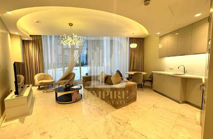 Apartment - Studio - 1 Bathroom for rent in Bahrain Bay - Capital Governorate