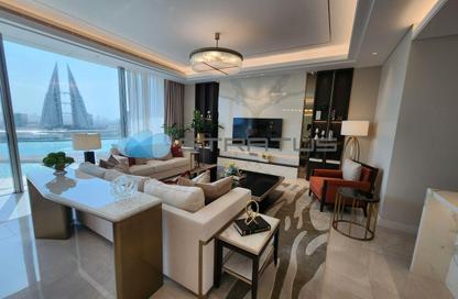 Apartment - 3 Bedrooms - 4 Bathrooms for rent in Bahrain Bay - Capital Governorate