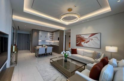 Apartment - 2 Bedrooms - 3 Bathrooms for rent in Bahrain Bay - Capital Governorate Apartment - 2 Bedrooms - 3 Bathrooms for rent in Bahrain Bay - Capital Governorate