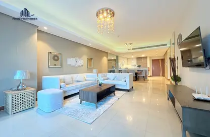 Apartment - 2 Bedrooms - 4 Bathrooms for rent in The Treasure - Dilmunia Island - Muharraq Governorate