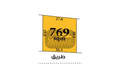 أرض - استوديو للبيع في سترة - المحافظة الوسطى