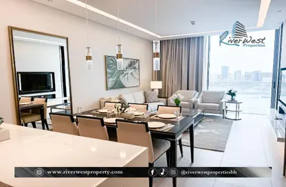 Apartment - 2 Bedrooms - 2 Bathrooms for rent in Bahrain Bay - Capital Governorate