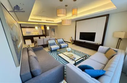 Apartment - 2 Bedrooms - 4 Bathrooms for rent in Al Juffair - Capital Governorate