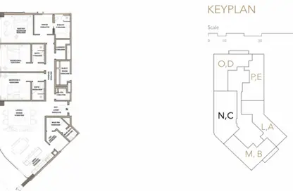 Penthouse - 3 Bedrooms - 4 Bathrooms for sale in Bahrain Bay - Capital Governorate