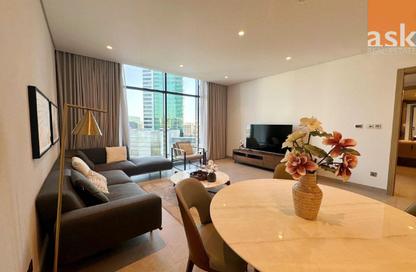 Apartment - 1 Bedroom - 2 Bathrooms for rent in Bahrain Financial Harbour - Manama - Capital Governorate