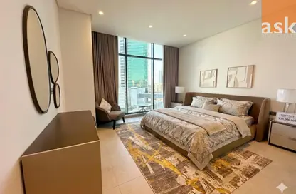 Apartment - 1 Bedroom - 2 Bathrooms for rent in Bahrain Financial Harbour - Manama - Capital Governorate