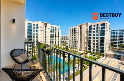 Apartment - 1 - 1 for rent in Marassi Al Bahrain - Diyar Al Muharraq - Muharraq Governorate