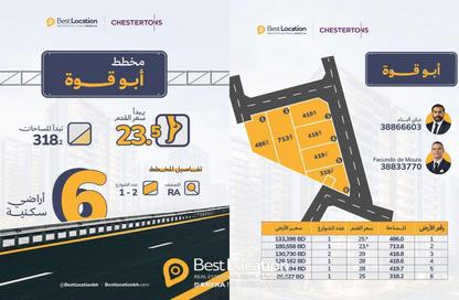 Land - Studio for sale in Saraya 2 - Bu Quwah - Northern Governorate Land - Studio for sale in Saraya 2 - Bu Quwah - Northern Governorate