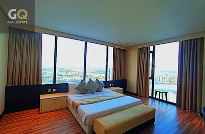 شقة - 2 غرف نوم - 3 حمامات للايجار في اللاجون - أمواج - المحرق