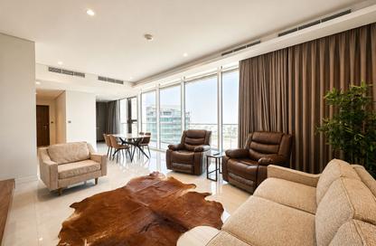 Apartment - 3 Bedrooms - 4 Bathrooms for rent in Canal View - Dilmunia Island - Muharraq Governorate