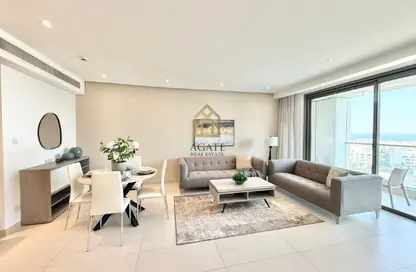 شقة - غرفة نوم - 2 حمامات للايجار في شارع أمواج - أمواج - المحرق