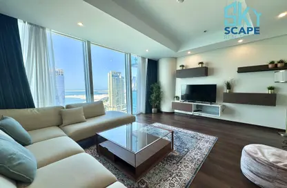 Apartment - 1 Bedroom - 2 Bathrooms for rent in Bahrain Financial Harbour - Manama - Capital Governorate