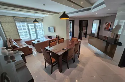 شقة - 2 غرف نوم - 3 حمامات للايجار في اللاجون - أمواج - المحرق