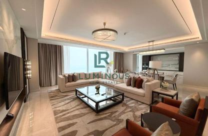 Apartment - 3 Bedrooms - 4 Bathrooms for rent in Bahrain Bay - Capital Governorate Apartment - 3 Bedrooms - 4 Bathrooms for rent in Bahrain Bay - Capital Governorate