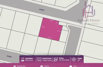 أرض - استوديو للبيع في دلمونيا - المحرق