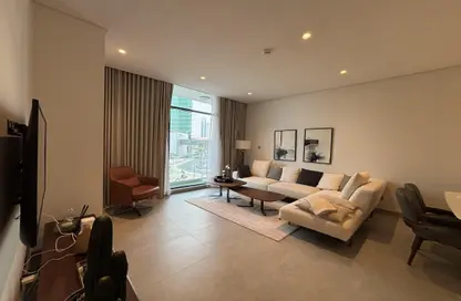 Apartment - 1 Bedroom - 2 Bathrooms for rent in Bahrain Financial Harbour - Manama - Capital Governorate