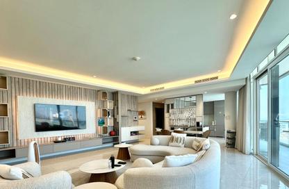 Apartment - 4 Bedrooms - 4 Bathrooms for rent in Canal View - Dilmunia Island - Muharraq Governorate Apartment - 4 Bedrooms - 4 Bathrooms for rent in Canal View - Dilmunia Island - Muharraq Governorate