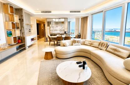 Apartment - 4 Bedrooms - 4 Bathrooms for rent in Canal View - Dilmunia Island - Muharraq Governorate