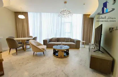 Apartment - 1 Bedroom - 1 Bathroom for rent in Bahrain Bay - Capital Governorate