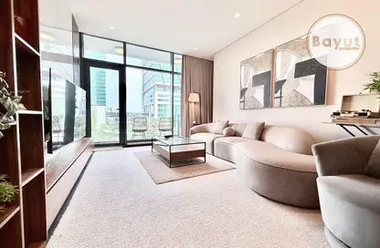 Apartment - 1 Bedroom - 2 Bathrooms for rent in Bahrain Financial Harbour - Manama - Capital Governorate