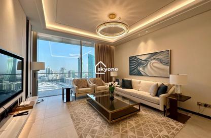 Apartment - 2 Bedrooms - 3 Bathrooms for rent in Bahrain Bay - Capital Governorate