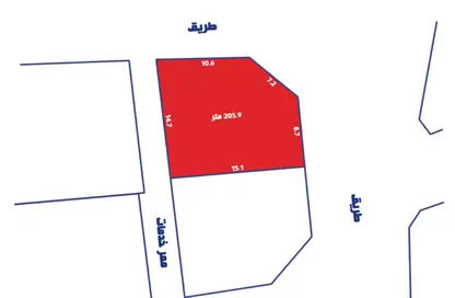 أرض - استوديو للبيع في شهركان - المحافظة الشمالية