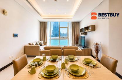 Apartment - 2 Bedrooms - 3 Bathrooms for rent in Reef Island - Capital Governorate